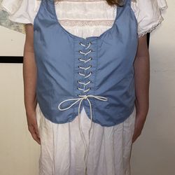 Plus Size Handmade Faux Costume Corset- Mesa