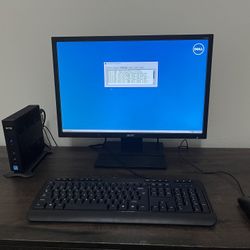 Dell WYSE 5010 thin client computer and 22 inch ace monitor