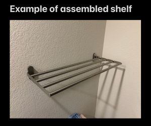 Bathroom Shelf Towel rack
