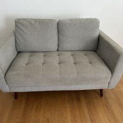 Grey Living Spaces Loveseat 