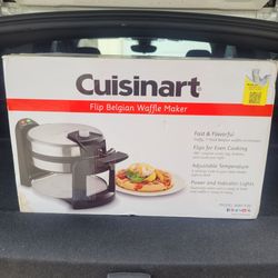 Cuisinart  Flip Belgian Waffle Maker