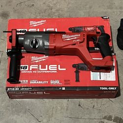 Milwaukee Fuel Rotary Hammer Drill Tool Only $200