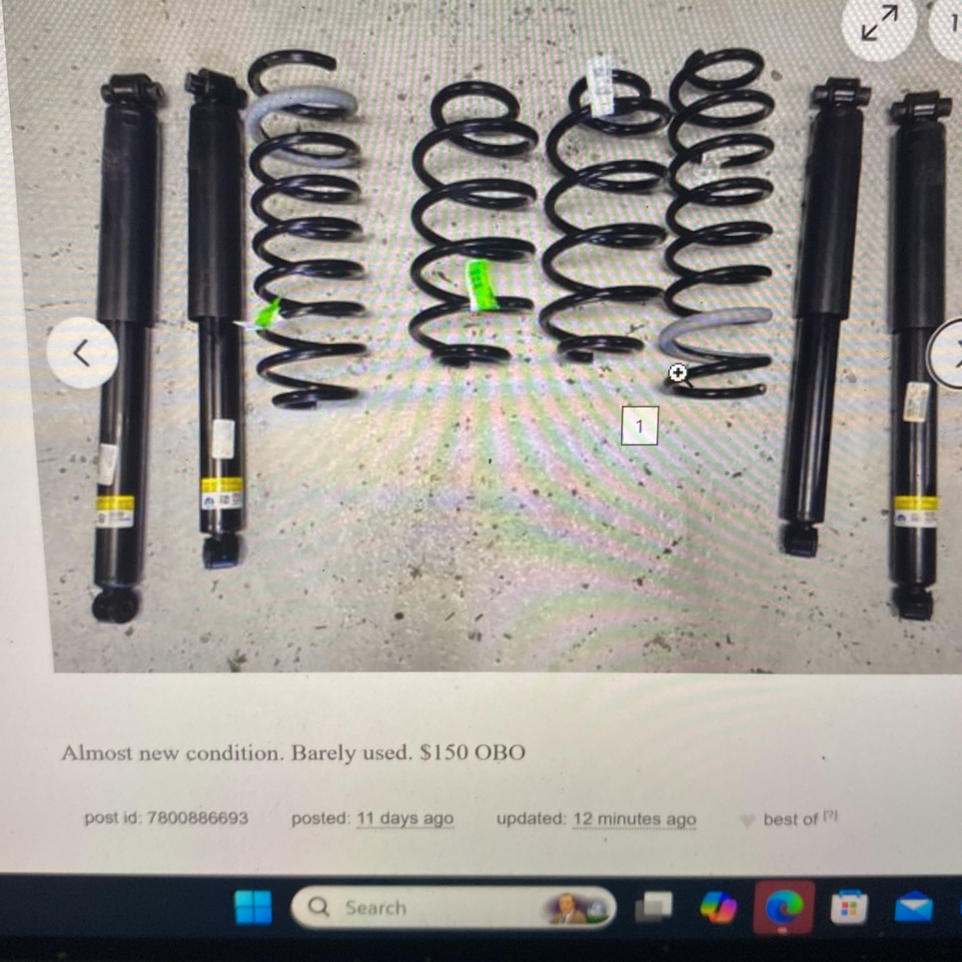 MOPAR factory Suspension Jeep Wrangler