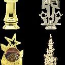 Trophy awards reward statue figures sport chess team games