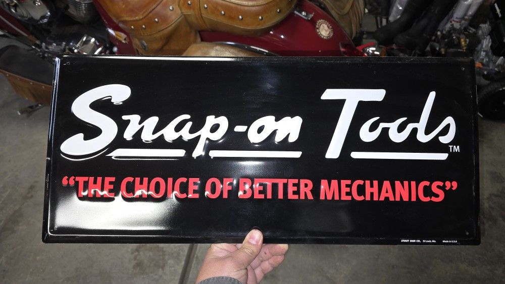 Snap On Tools Sign Good Christmas Gift Man Cave Game Room $ Or Trade Beer Light Sign 