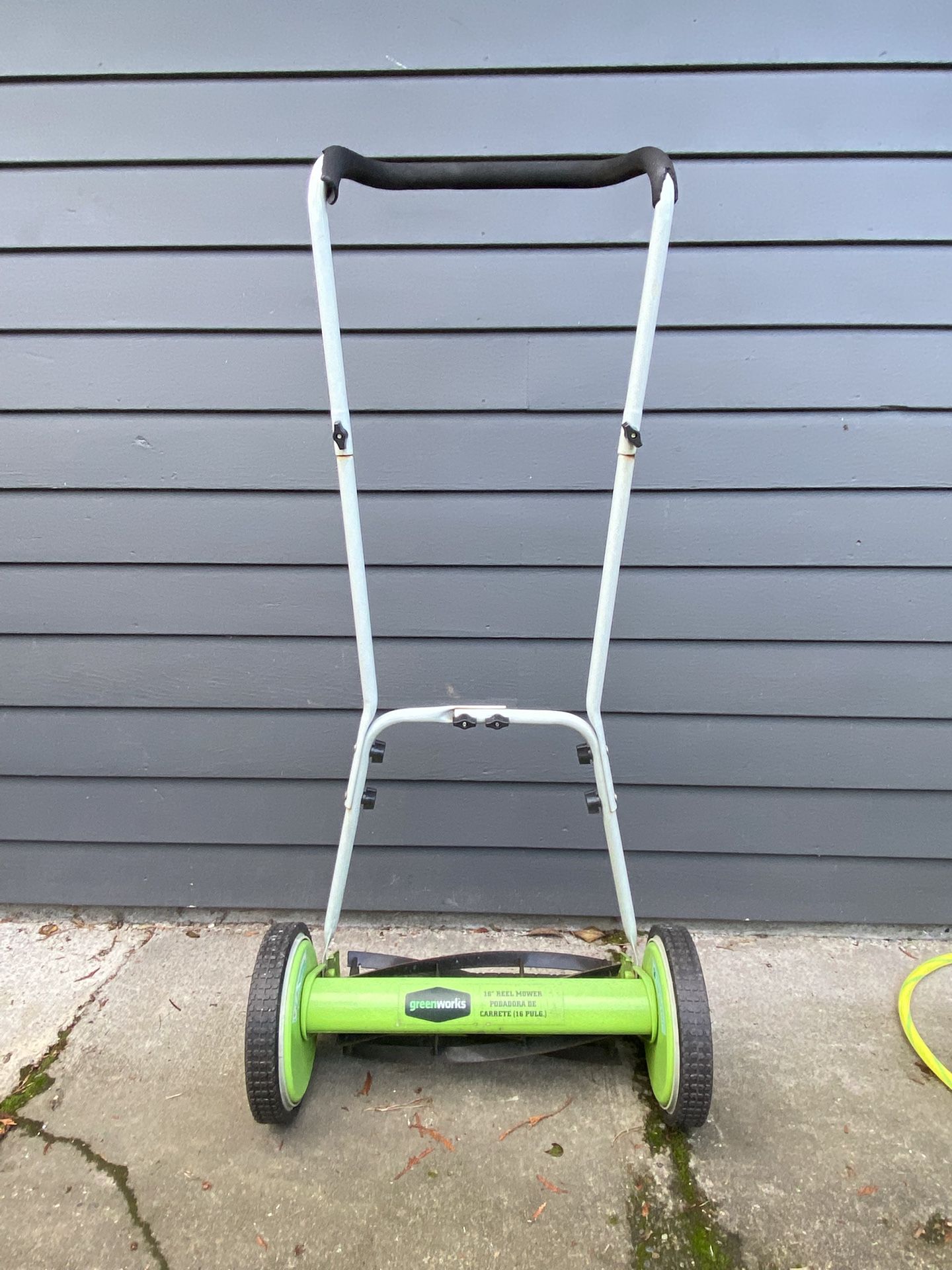 Greenworks 16” Reel Mower