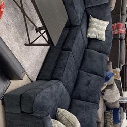 Eltmann Slate LAF or RAF Sectional Ashley / couch /Living room set