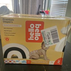 Brand New Hello Bello Diapers Size 2