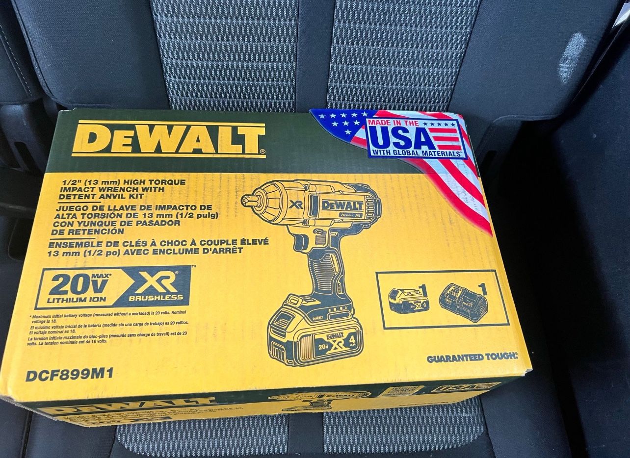 Dewalt High Torque Wrench Kit 