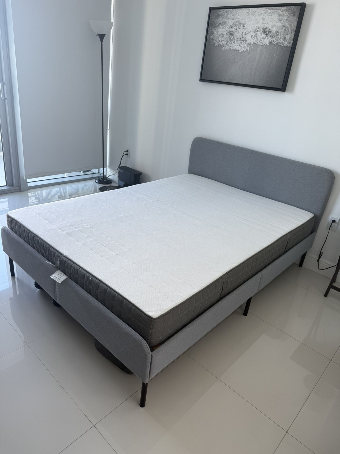 FULL size Bed Frame And Mattress