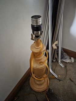 Wooden Style Lamp