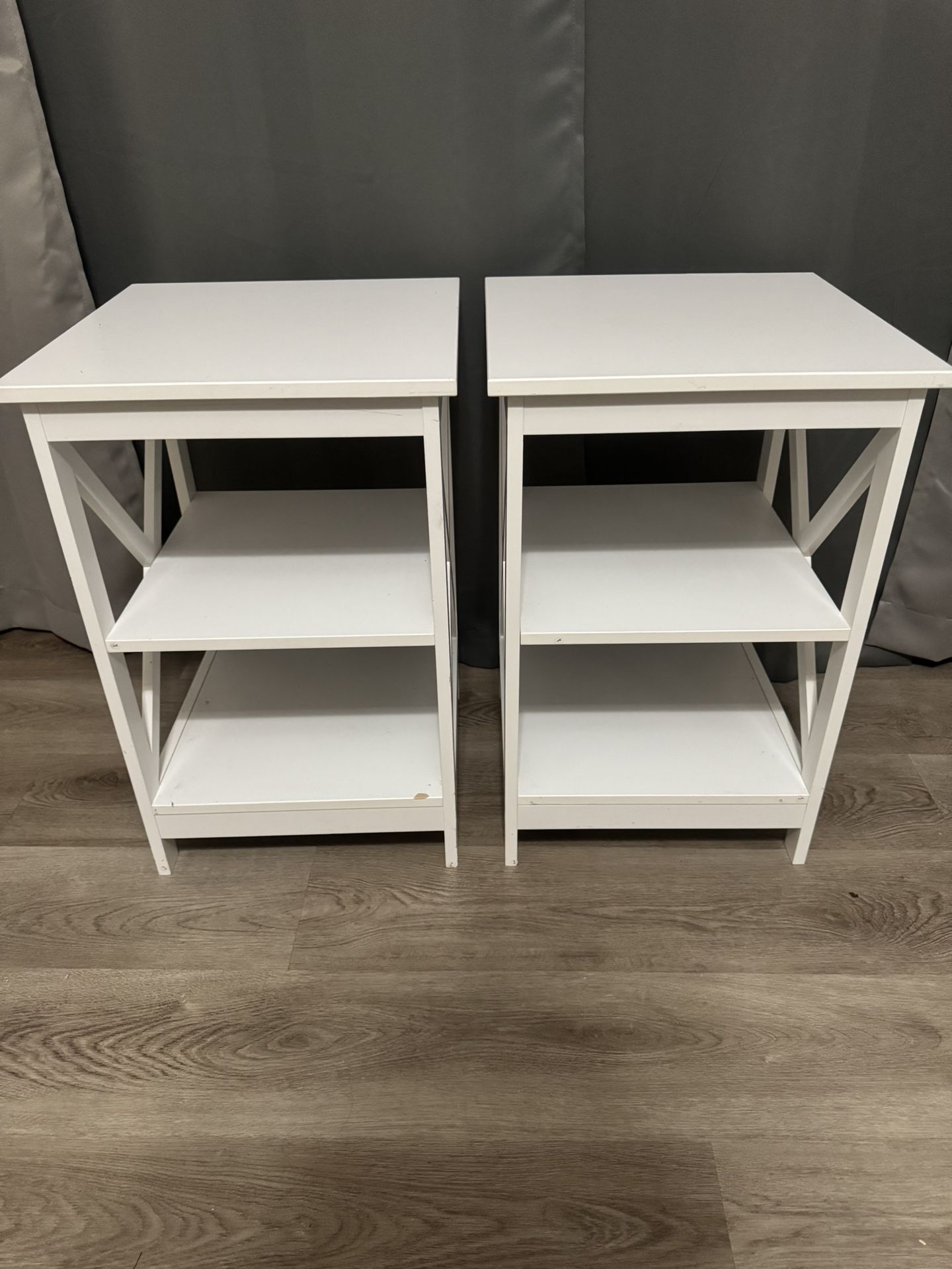White Side Tables 