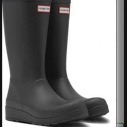 Hunter Women's Original Pay Tall Rain Boots - Black