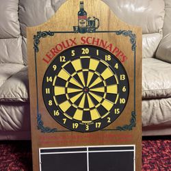 Leroux Schnapps Dart Board (22Lx36H)