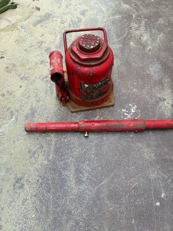 Heavy Duty Hydraulic Bottle Jack with Handle