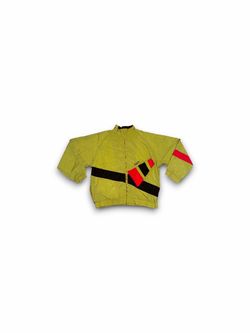 Vintage Puma 80’s full zip color block windbreaker jacket mens XL