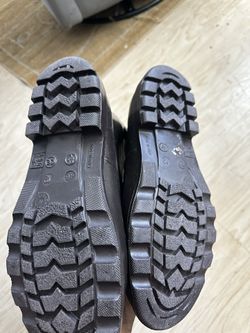 Ralph Lauren Leather Trim Rain Boots 