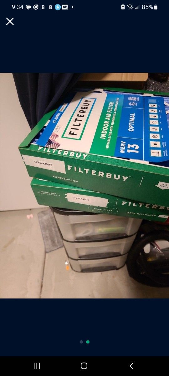 Filterbuy MERV 13 Air Filters