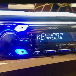 Kenwood Bluetooth Audio USB Auxiliary Car Stereo Head Unit 