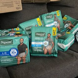 Brand New Mens Diapers
