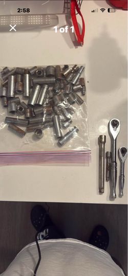 Mix socket set and ratchets