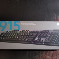 Logitech G915 Multi Device Wireless RGB gaming keyboard