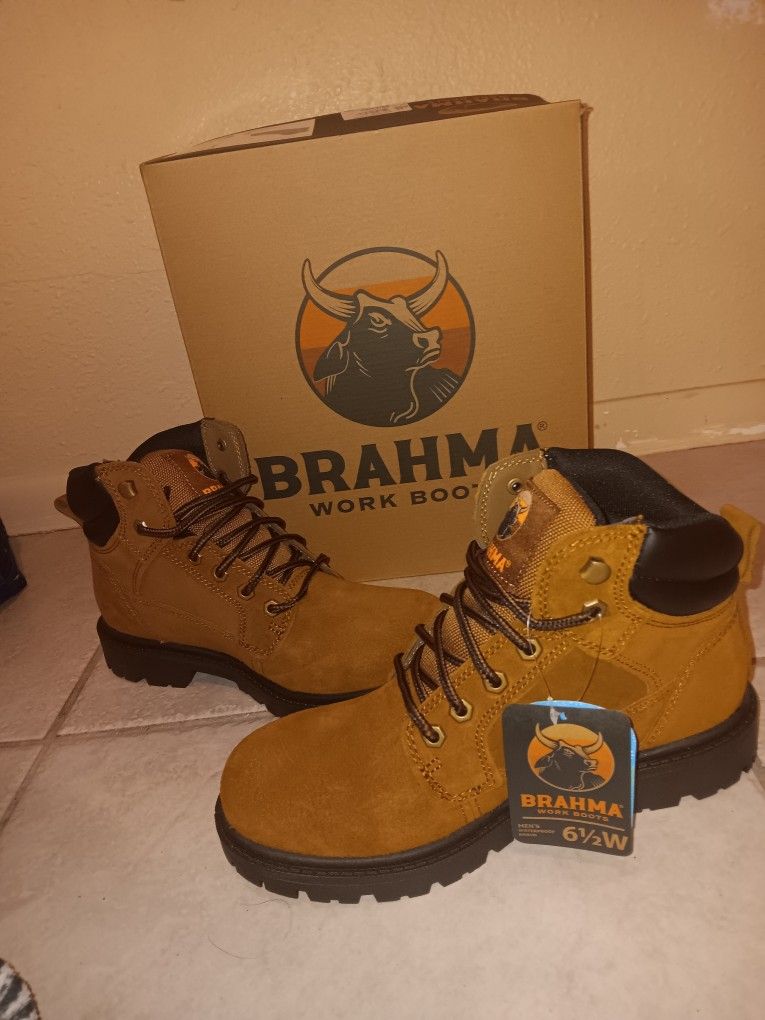 Brahma Men's Steel Toe Work Boots