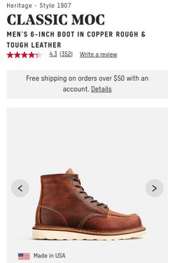 Redwing Classic Moc 