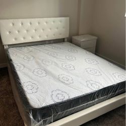 Queen Size Bed Frame Platform Con Colchones Platform Bed 