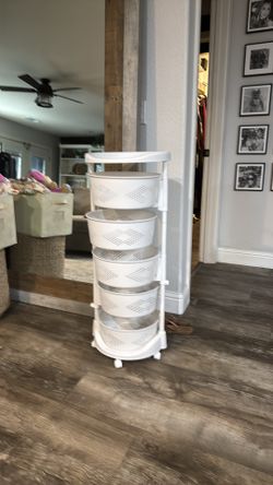 5 tier storage cart