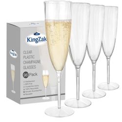 Champagne Flutes - 96 Ct - Retails For $69.99 But Yours Today For A Fraction Of That Cost - $20.00