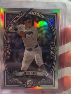 Aaron Judge Bowman Sterling Chrome Baseball Card