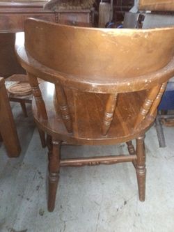 Wooden chair