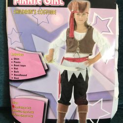 Pirate Girl Small Age 4-6 Brand New Costume 