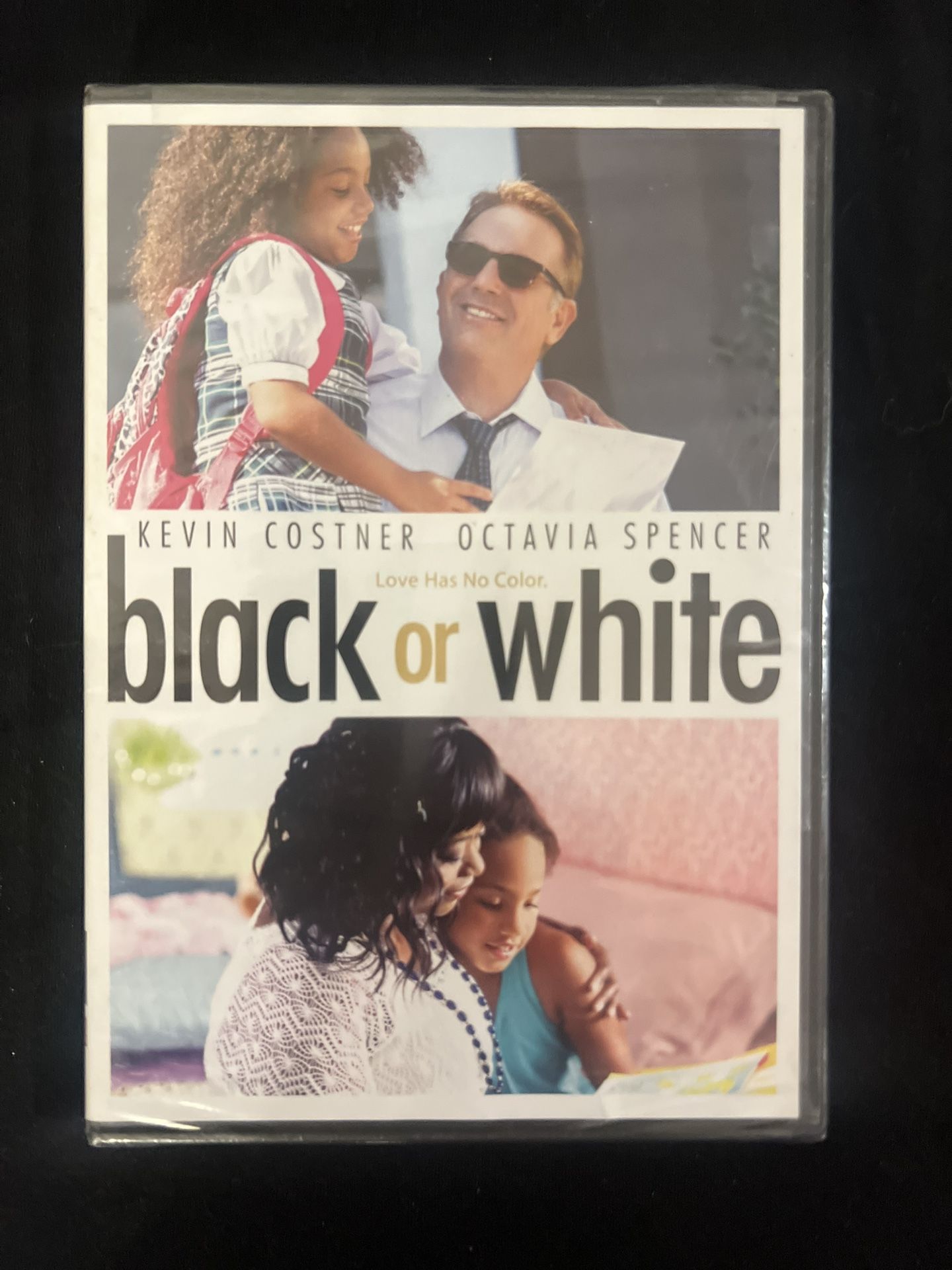 New Black or White (DVD, 2015) Kevin Costner, Octavia Spencer Sealed