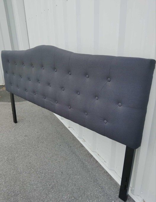 Free Delivery! King Tufted Emma Arched Headboard 