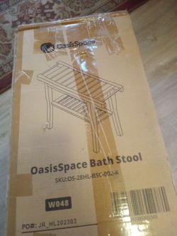 Oasis bath bench