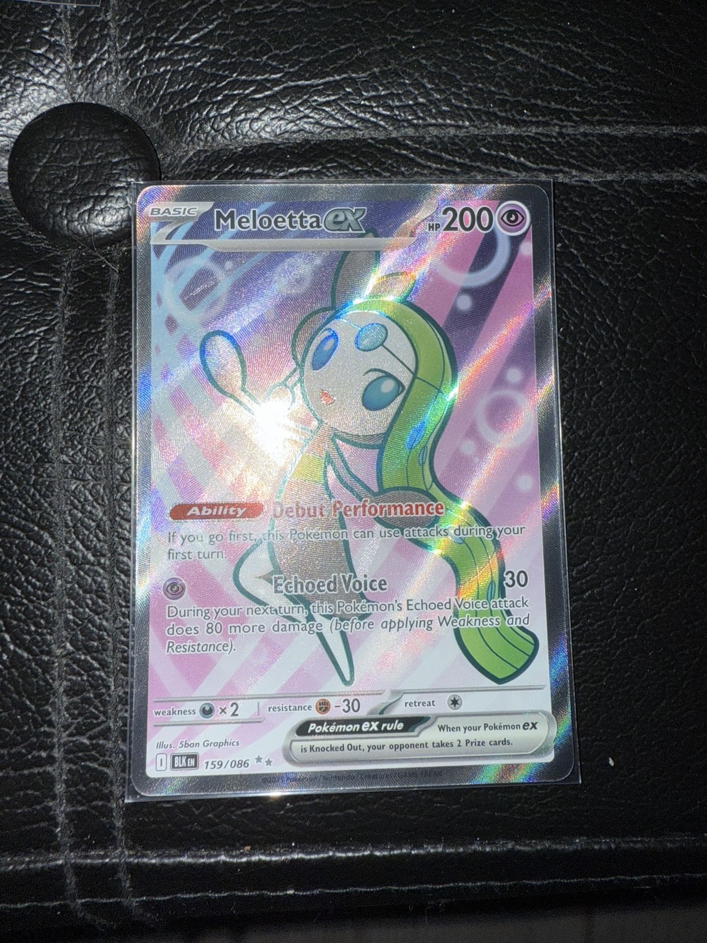 Black Bolt Meloetta 159/086 $12