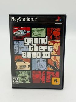 Grand Theft Auto III PS2 Game Tested CIB