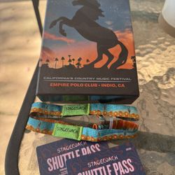 2 Stagecoach Tickets W/ Shuttle Passes 2025 