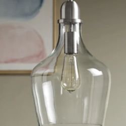 5 Glass Hanging Lamps For Sale