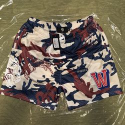 New Darc Sport Woodland Camo Mesh Shorts - Size M