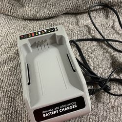 Snow Joe 40V Lithium Ion Battery Charger