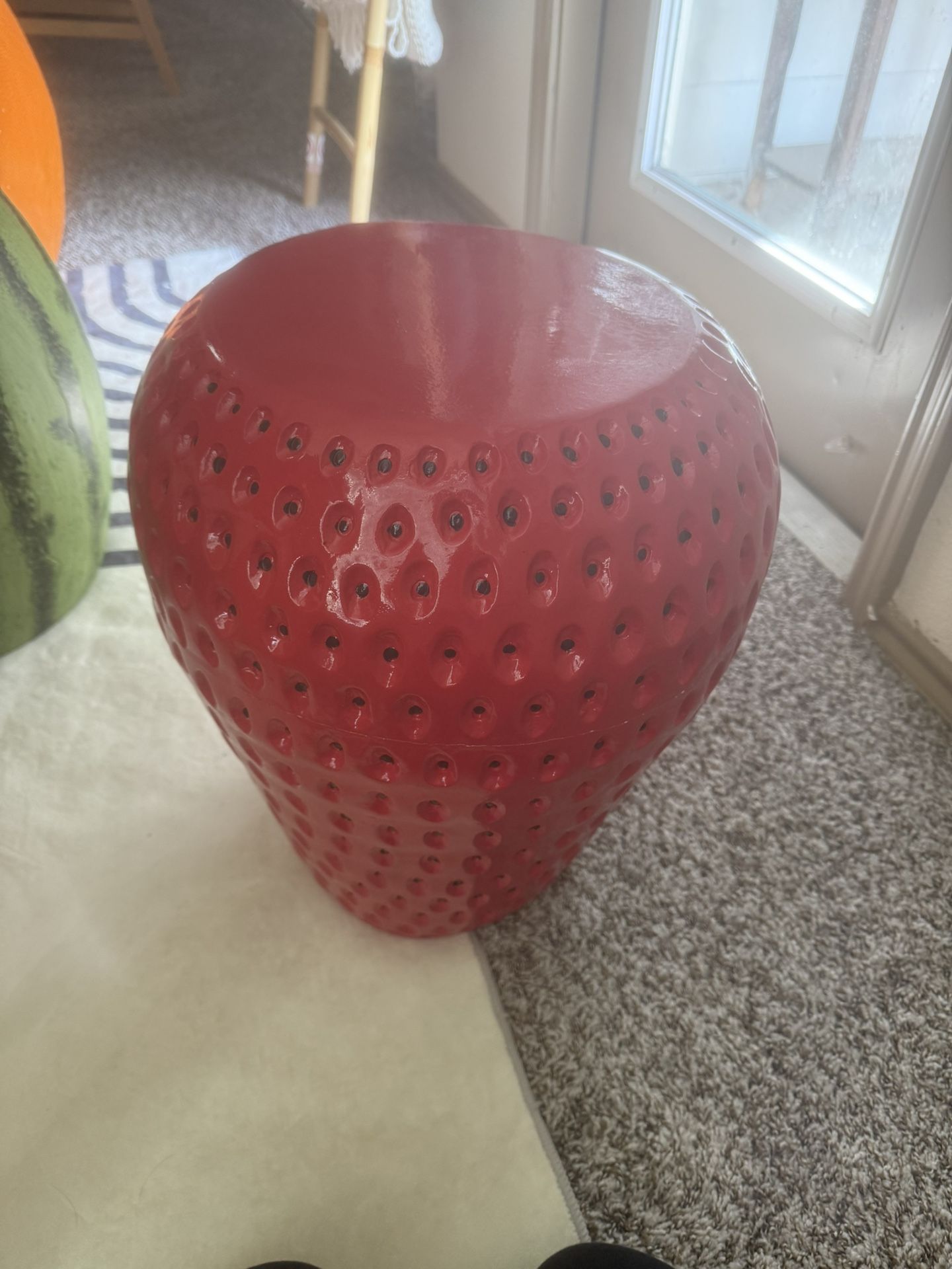Strawberry Fruit Stool