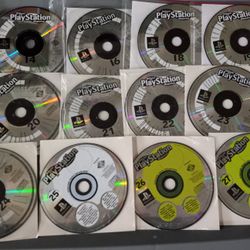 Retro Official PlayStation Magazine Demo Lot