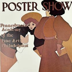 POSTER SHOW Pittsburgh Pennsylvania Vintage Fine Art Print Maxfield Parrish Deco Nouveau Artist Antique Collectible Neo Classical Allegory Allegorica