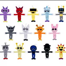 Sprunki plush 14pcs