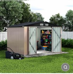 Metal 8x10ft Shed