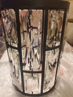 Crystal replacement lighting covers