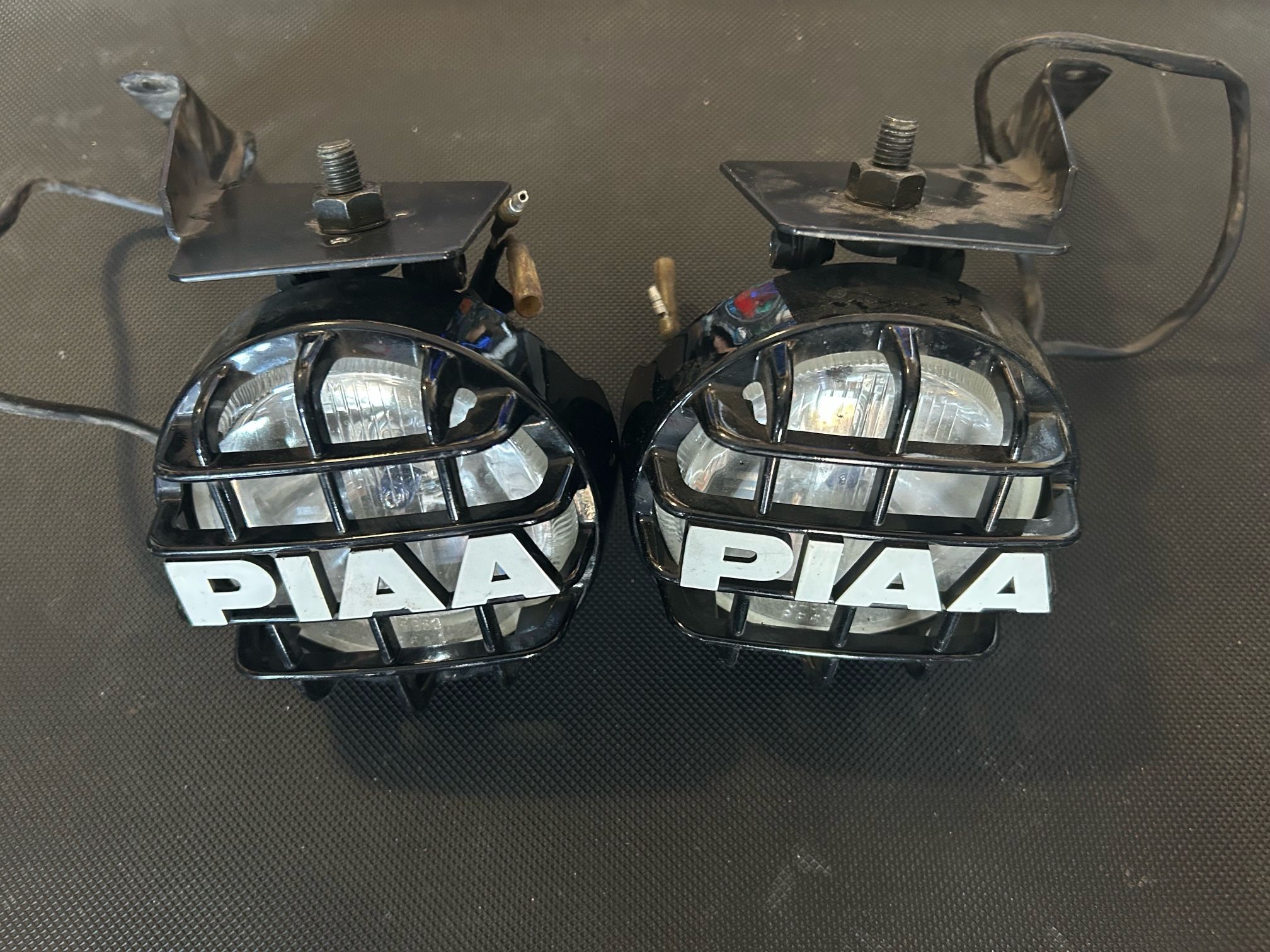 Set Of PIAA Off-road Spot Lights With Brackets
